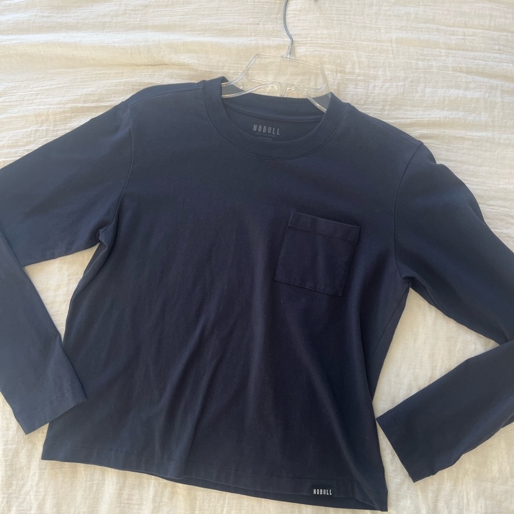 Nobull Black Long Sleeve Shirt